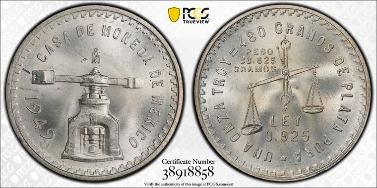 Cert 38918858 - Coin Image