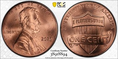 2020 1C Shield Early Find MS66+ RD