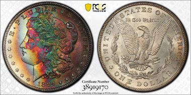 1884 $1 MS67