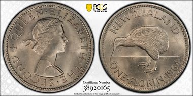 1964 Florin MS65