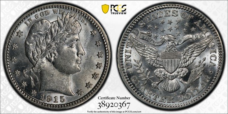 Cert 38920367 - Coin Image