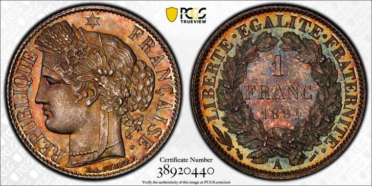 Cert 38920440 - Coin Image