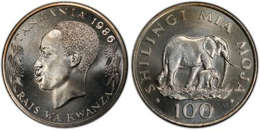 1986 100 S Elephant MS67