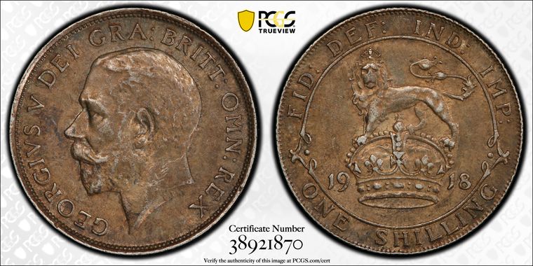 Cert 38921870 - Coin Image