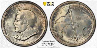 1936 50C Cleveland MS65