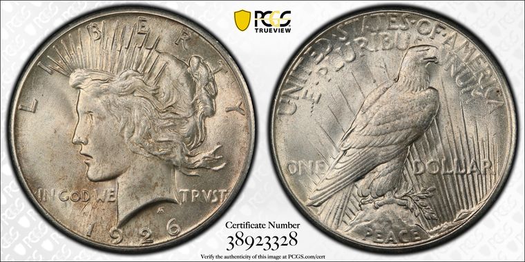 Cert 38923328 - Coin Image