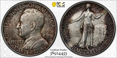 1936 50C Lynchburg MS64