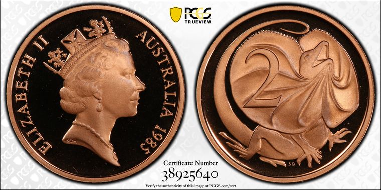 Cert 38925640 - Coin Image