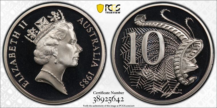 Cert 38925642 - Coin Image