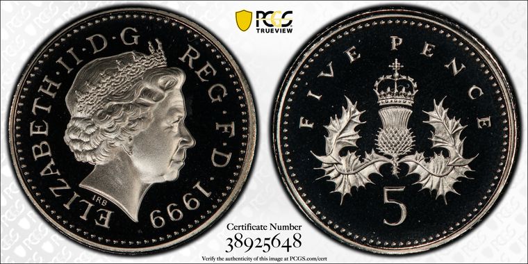 Cert 38925648 - Coin Image