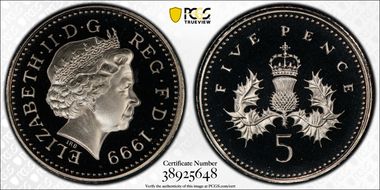 1999 5p S-D5 PR69DCAM