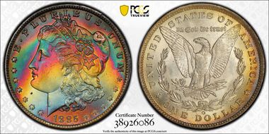 1885-O $1 MS67+