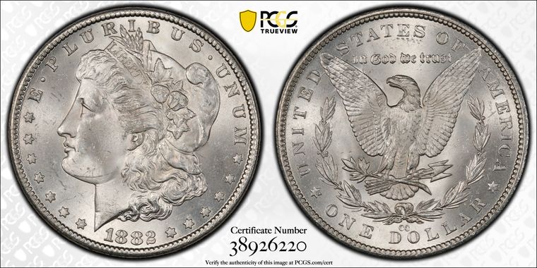 Cert 38926220 - Coin Image