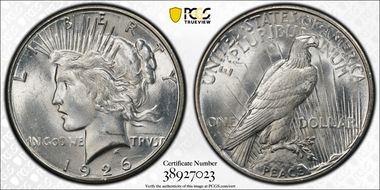 1926-S $1 MS64