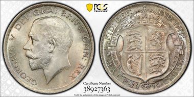 1919 1/2 Cr S-4011 MS65