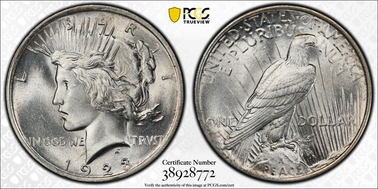 Cert 38928772 - Coin Image