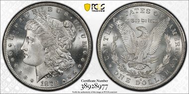 1879-S $1 MS66