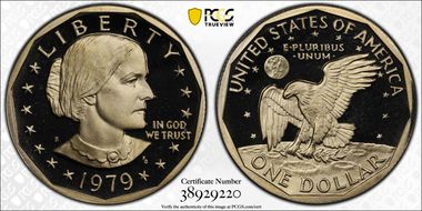 1979-S SBA$1 Type 2 PR70DCAM