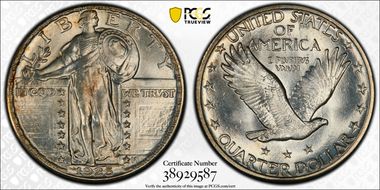 1925 25C MS65FH