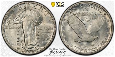 1929-S 25C MS64