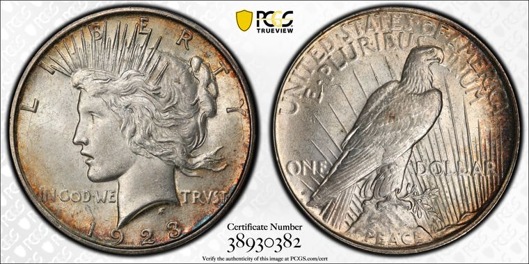 Cert 38930382 - Coin Image