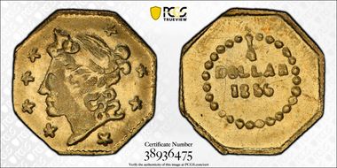 1856 G25C BG-107 MS65