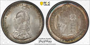 1887 Shil S-3926 Jubilee Head MS66