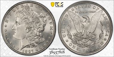 1897 $1 MS66