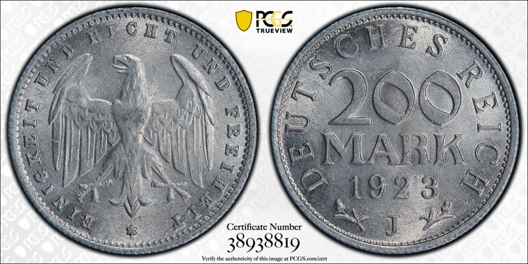 Cert 38938819 - Coin Image