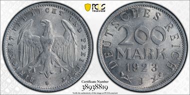 1923-J 200 Mk J-304 MS63