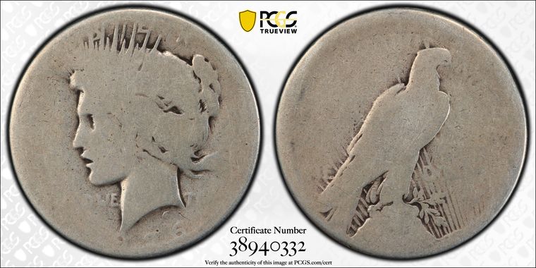 Cert 38940332 - Coin Image