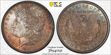 1887 $1 MS64