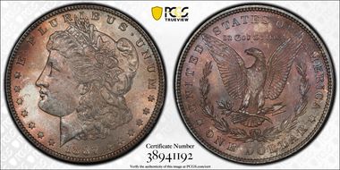 1887 $1 MS64