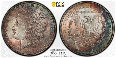 1887 $1 MS64