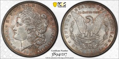 1887 $1 MS64