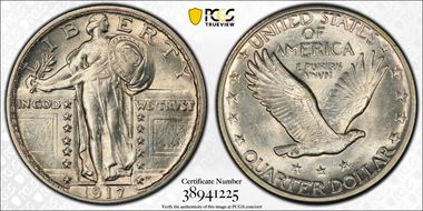 1917 25C Type 2 MS62