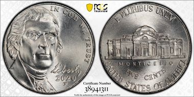 2020-P 5C Early Find MS66FS