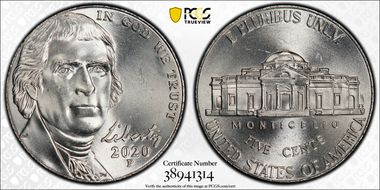 2020-P 5C Early Find MS66FS