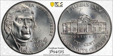 2020-P 5C Early Find MS66FS