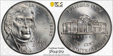 2020-P 5C Early Find MS65+ FS