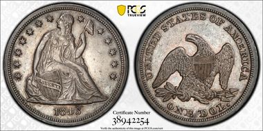 1846 $1 XF45