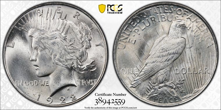 Cert 38942559 - Coin Image