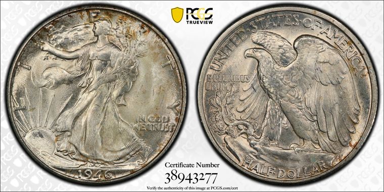 Cert 38943277 - Coin Image