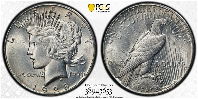 Cert 38943653 - Coin Image