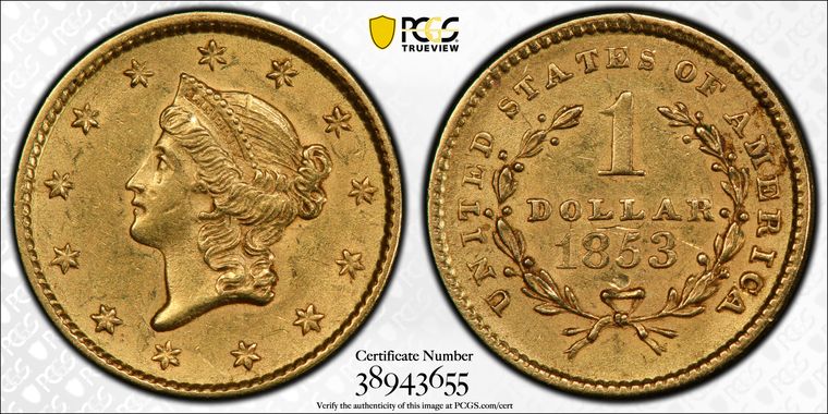 Cert 38943655 - Coin Image