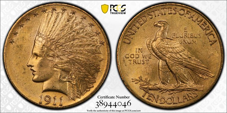 Cert 38944046 - Coin Image