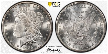 1885-S $1 MS65