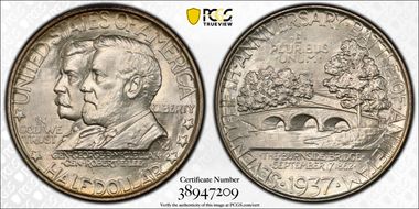 1937 50C Antietam MS67