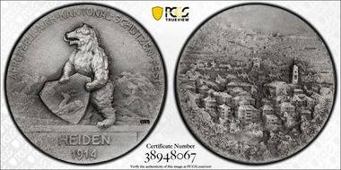 1914 Medal Heiden R-75b Matte SP65