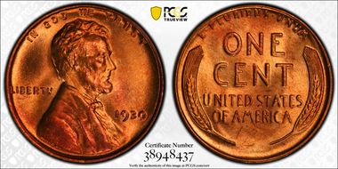 1930 1C MS66RD